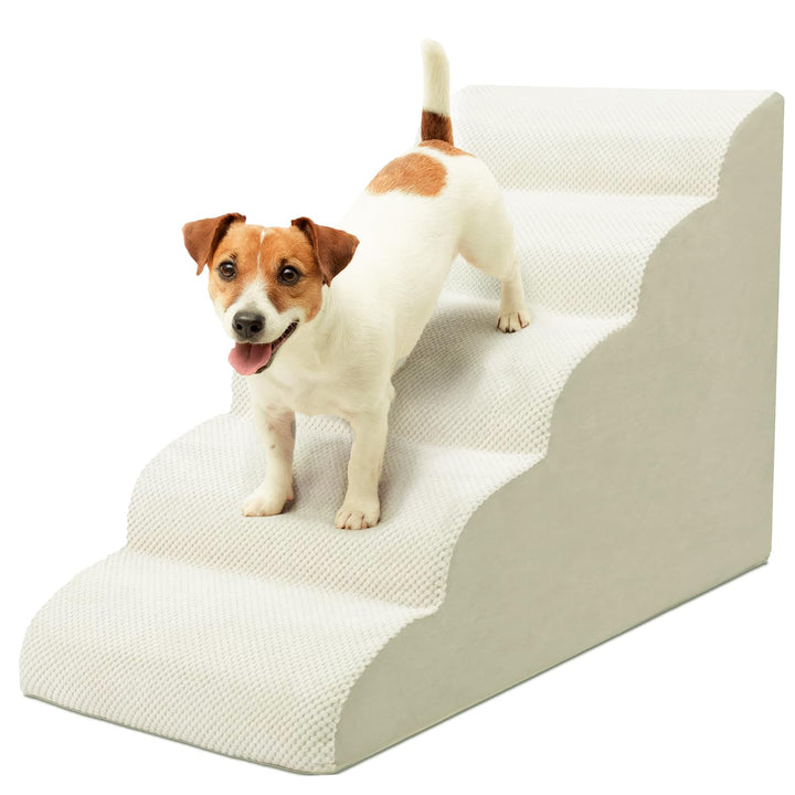 Hundetreppe 5 Stufen Schaumstoff 62 cm für Bett und Sofa