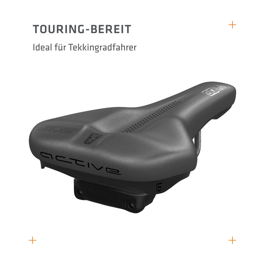 Fahrradsattel Trekking City ergonomisch active-System 4 Breiten - Bild 4