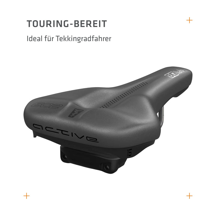 Fahrradsattel Trekking City ergonomisch active-System 4 Breiten - Bild 4