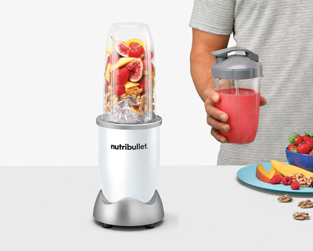 Smoothie Maker 900 Watt mit 700ml To-Go-Becher, Weiss - Bild 5