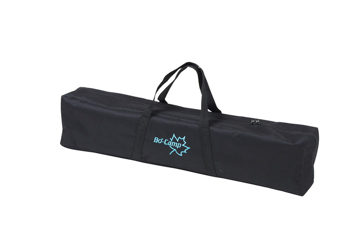 Campingtisch Bambus höhenverstellbar 43–65 cm Aluminium klappbar