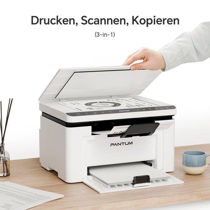 Laserdrucker 3-in-1 WLAN A4 Schwarzweiss 20 S./Min. 1200x600 dpi - Bild 3