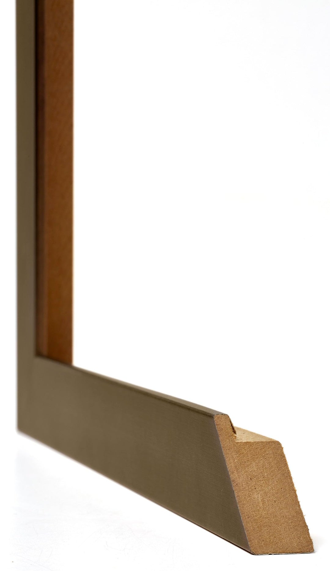 Bilderrahmen 50x60 cm Bronze Dekor MDF mit entspiegeltem Kunststoffglas - Bild 4