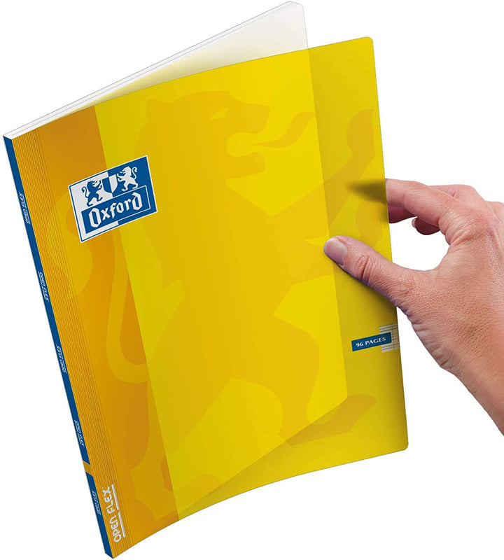 Schulheft A4 96 Seiten flexibler Einband 10er-Pack sortierte Farben - Bild 3