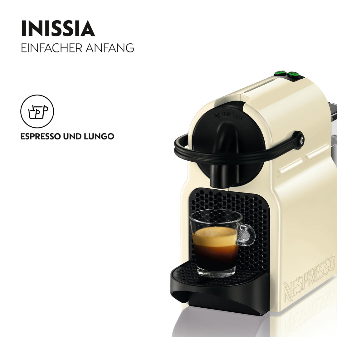 Kapselmaschine Espresso &amp; Lungo 0,7 L Wassertank Creme-Weiss - Bild 2