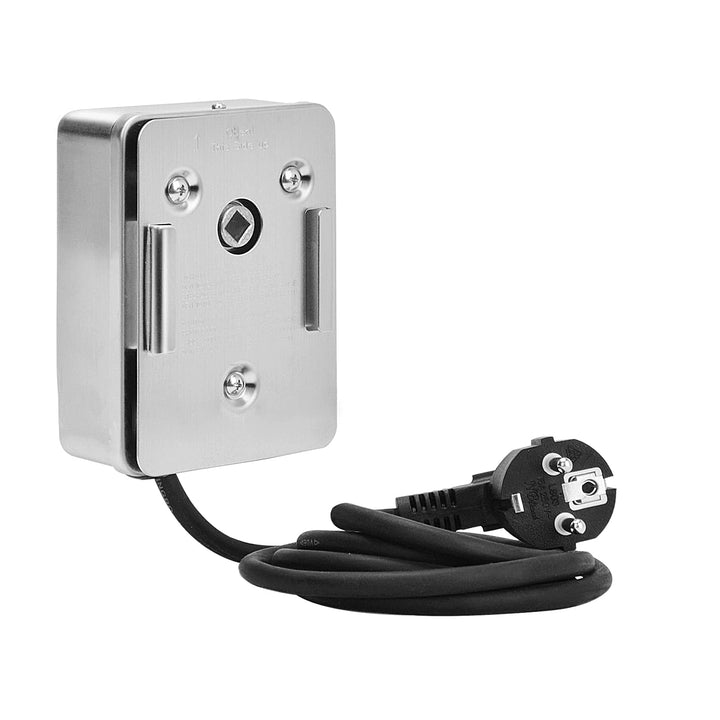 Grillmotor Edelstahl für Grillspieß bis 18 kg, 4W 220-240V - Bild 2