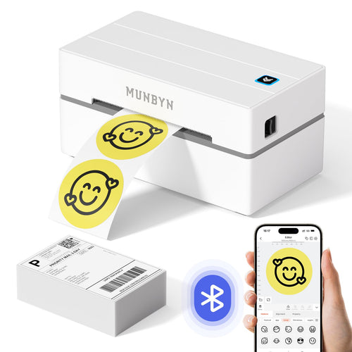 Etikettendrucker Bluetooth Thermodruck 203 dpi bis 72 Seiten/min