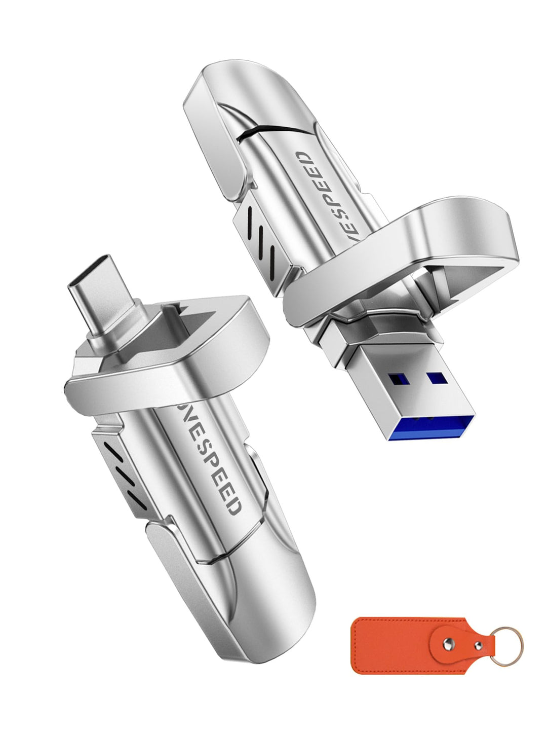USB Stick 1TB Dual USB-C &amp; USB-A 3.2 Gen2 externe SSD Zink