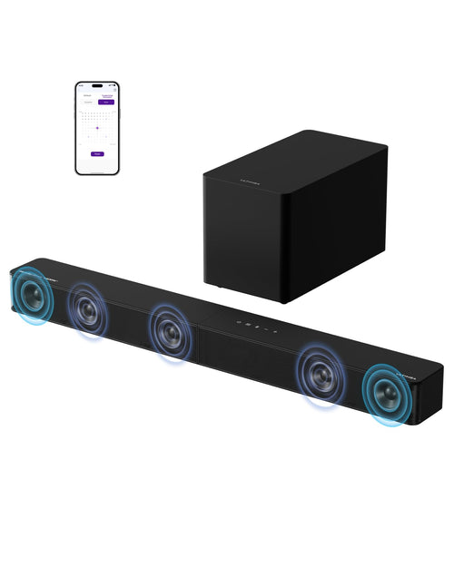 Soundbar 5.1 Dolby Atmos 340W mit Subwoofer und Bluetooth 5.4