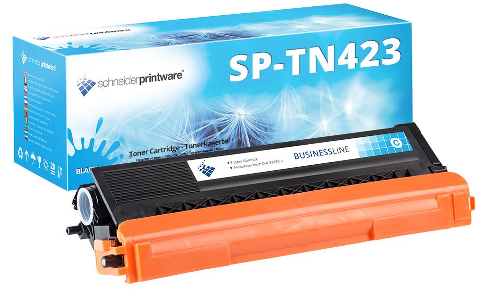 Toner-Set 4-farbig CMYK für Brother TN-423 / TN-421 kompatibel - Bild 4