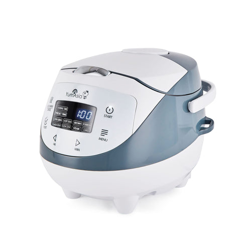 Reiskocher Mini 0,63 L Keramikschüssel Fuzzy Logic 8 Funktionen