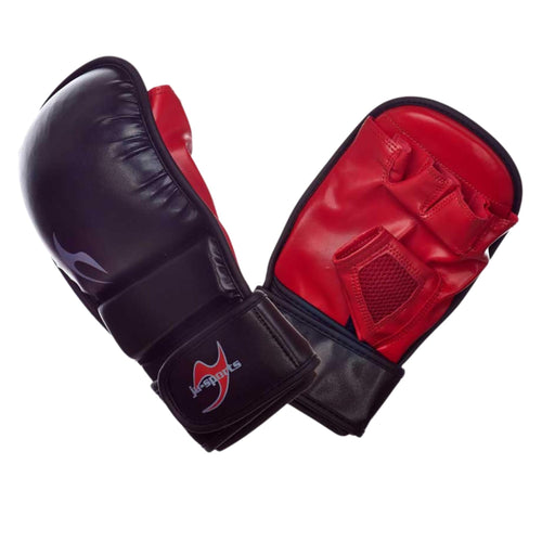 MMA Handschuhe Sparring Kunstleder Grösse L mit Daumenschutz