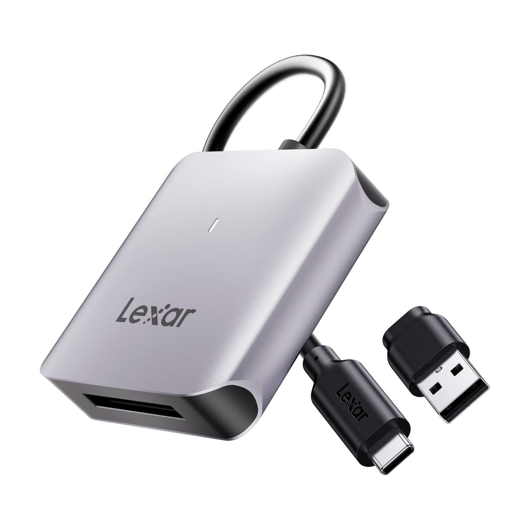 CFexpress Typ B Kartenleser USB 3.2 Gen 2 mit integriertem Kabel