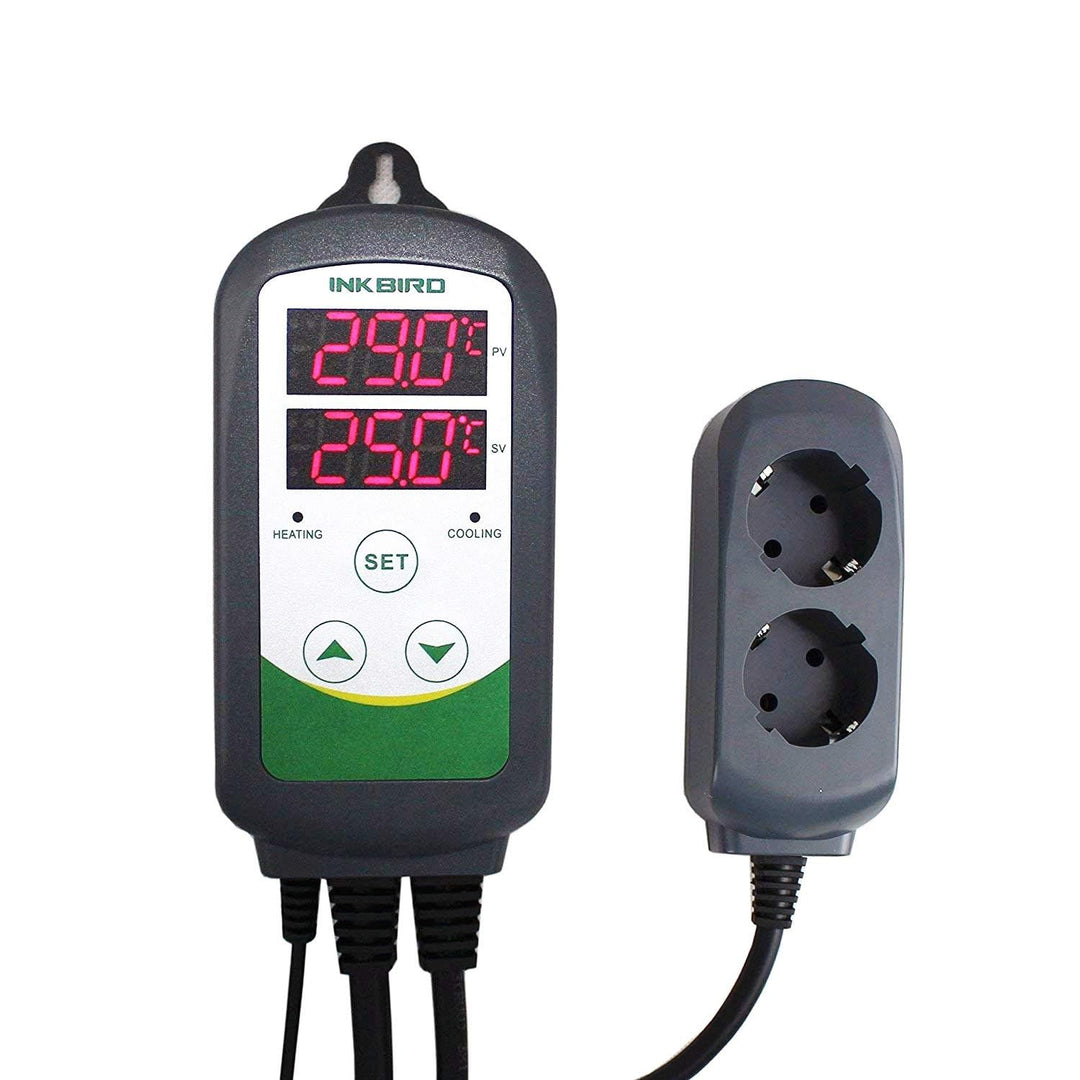 Temperaturregler digital 2200W Heizen Kühlen mit Sensor 230V