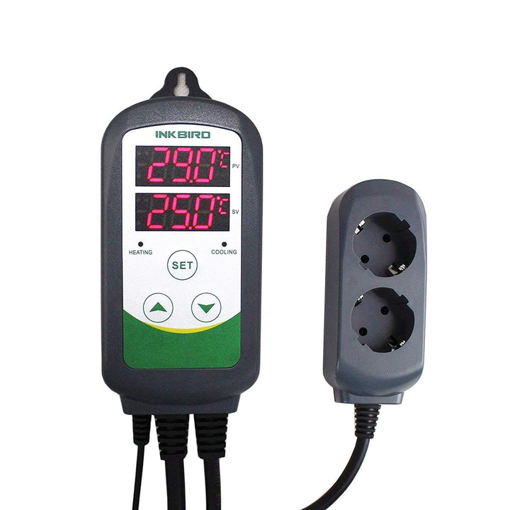 Temperaturregler digital 2200W Heizen Kühlen mit Sensor 230V