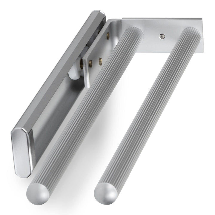 Handtuchhalter Aluminium ausziehbar 2-armig 450–730 mm 2er-Set - Bild 2