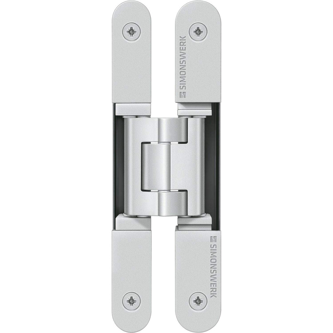 Türband verdeckt stumpfe Türen 3D-verstellbar 60 kg Stahl silber - Bild 2