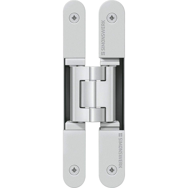 Türband verdeckt stumpfe Türen 3D-verstellbar 60 kg Stahl silber - Bild 2
