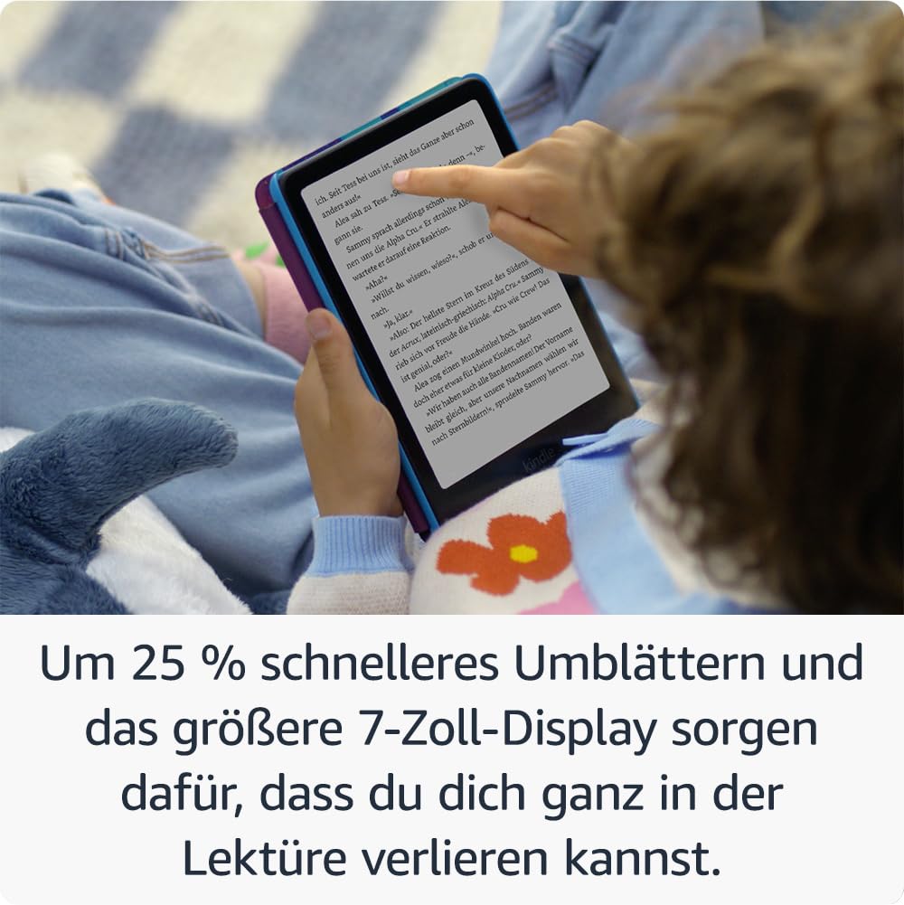 eReader für Kinder 7 Zoll blendfrei 16 GB wasserfest Tiefsee-Design - Bild 3