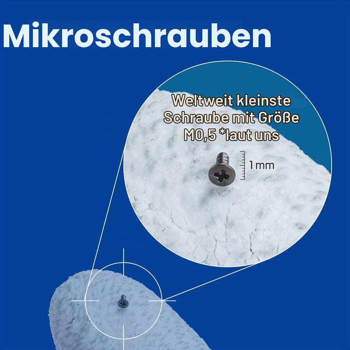 Präzisions-Schraubendreher-Set 6-teilig mit Drehgriff +0 bis +0000 - Bild 6