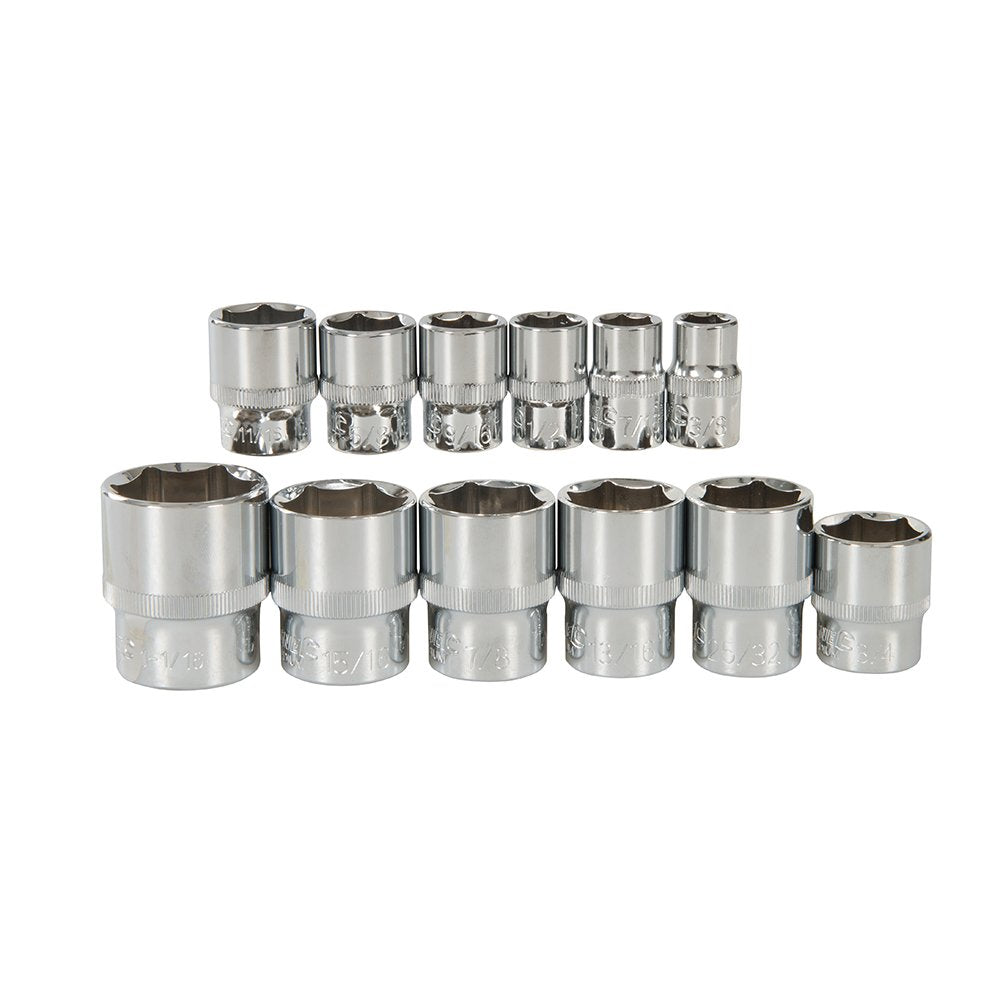 Mechaniker-Werkzeugset 90-tlg. Chrom-Vanadium Metrisch &amp; Zöllig - Bild 8