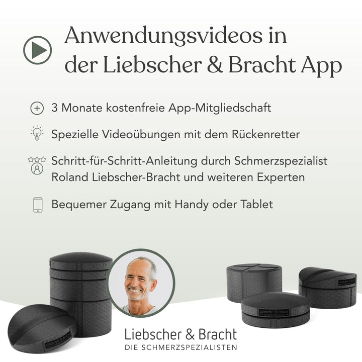 Rückenstrecker mit Höhenregulierung und Faszienaufsätzen Made in Germany - Bild 4