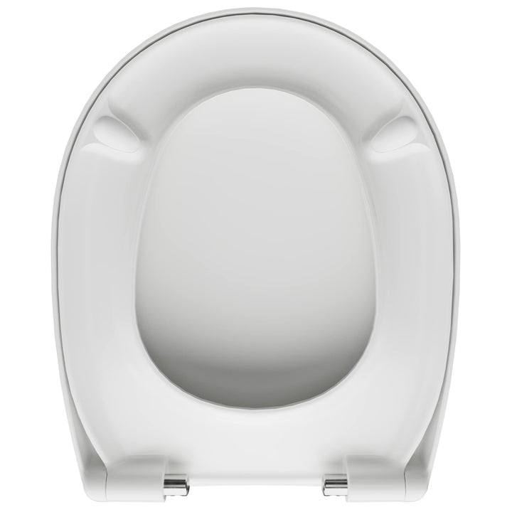 WC-Sitz Oval Duroplast mit SoftClose Absenkautomatik Weiss - Bild 9