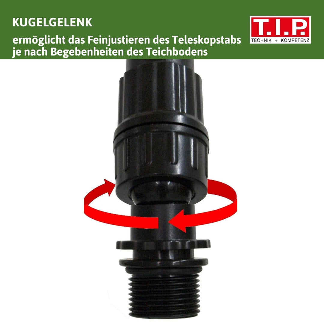 Teichpumpe 4-in-1 für Filter, Bachlauf &amp; Fontäne bis 3500 l/h