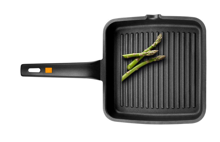 Grillpfanne mit Streifen Aluminiumguss Antihaft Induktion 22 cm - Bild 2
