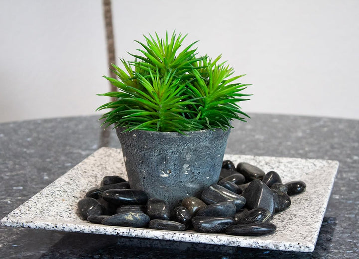 Dekosteine schwarz poliert 20 kg, Kieselsteine 2-3 cm Garten &amp; Deko - Bild 4