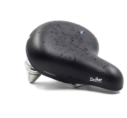 Fahrradsattel ergonomisch 25x22cm schwarz für Cityrad