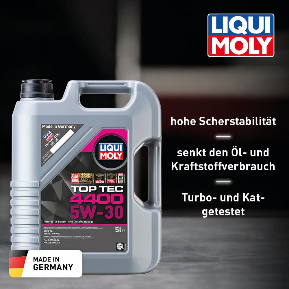 Motoröl 5W-30 Synthesetechnologie 5 Liter für Diesel und Turbo - Bild 2