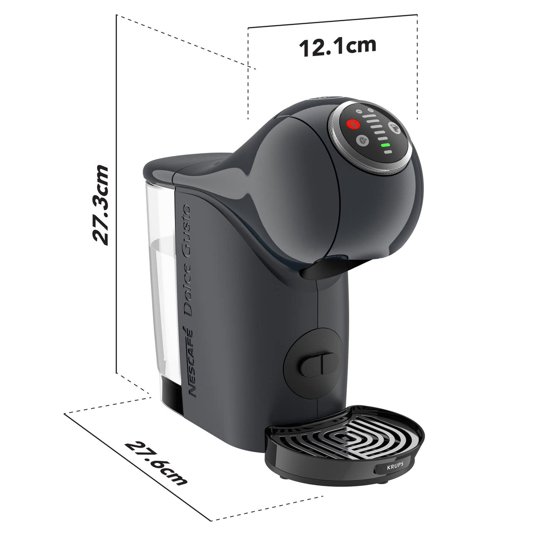 Kapselkaffeemaschine kompakt 1500W 0,8L mit Espresso Boost, grau - Bild 8