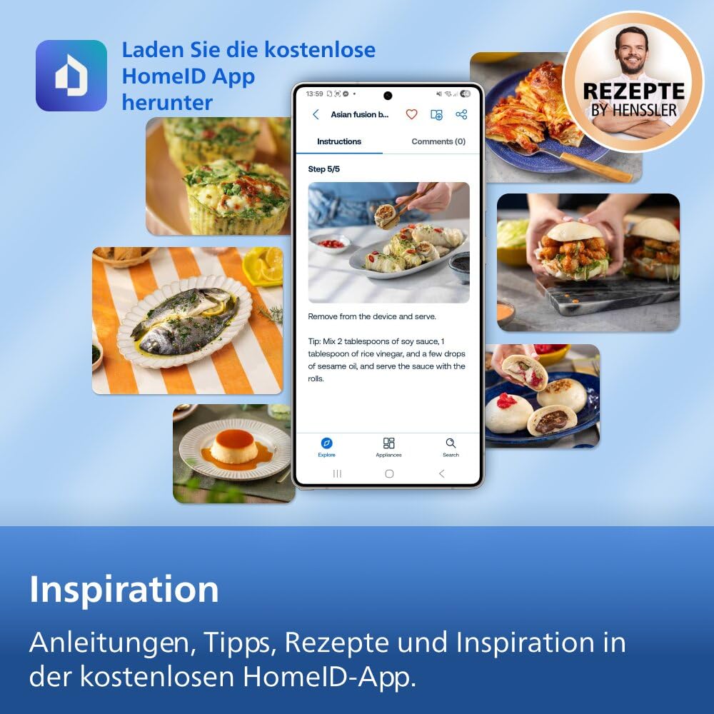 Heissluftfritteuse XXL 7,1 L Doppelzone 10 Funktionen Touchscreen - Bild 10