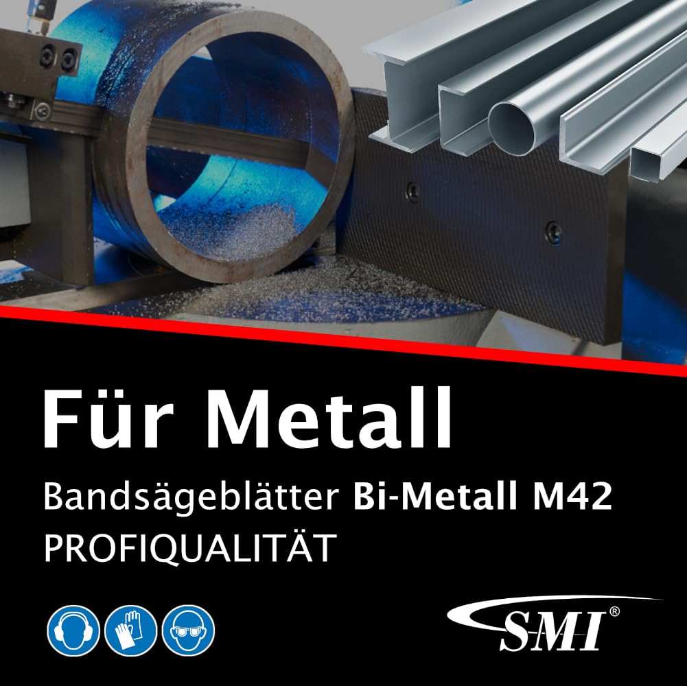 Bandsägeblatt Bi-Metall M42 1335x13x0,65mm 18 ZpZ 2er-Set - Bild 3