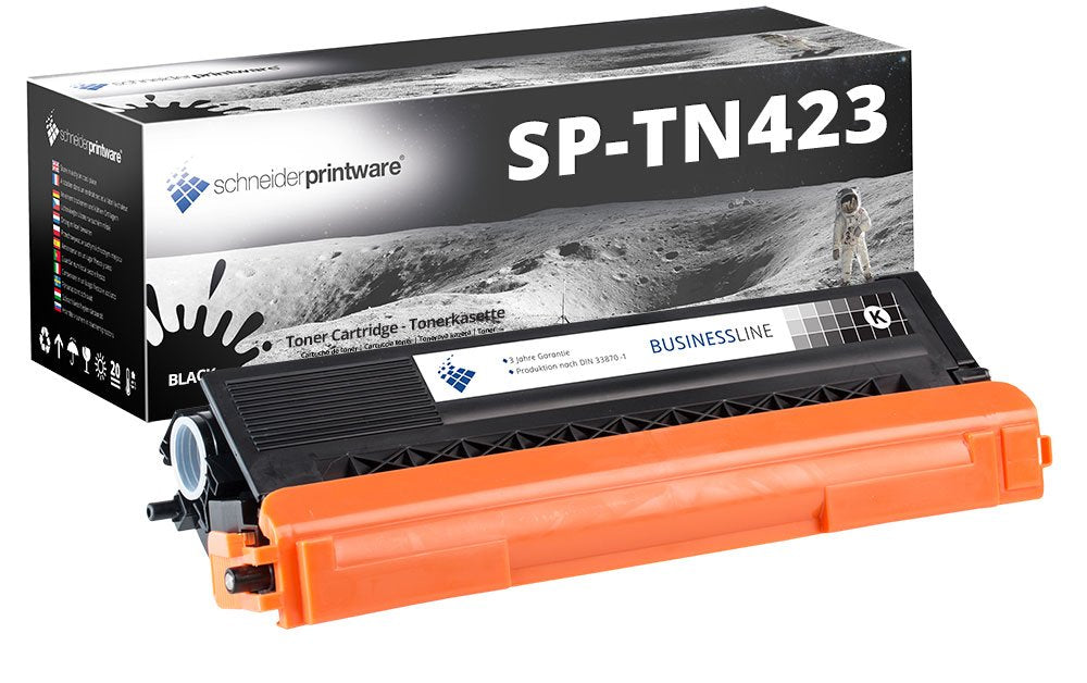 Toner-Set 4-farbig CMYK für Brother TN-423 / TN-421 kompatibel - Bild 3