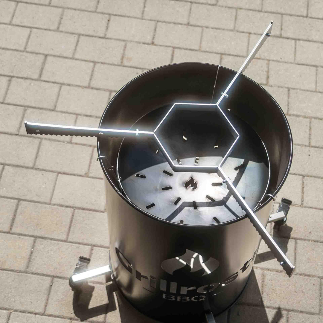Auflageleisten Feuerplatte 100cm Feinkornstahl für Feuertonne - Bild 9