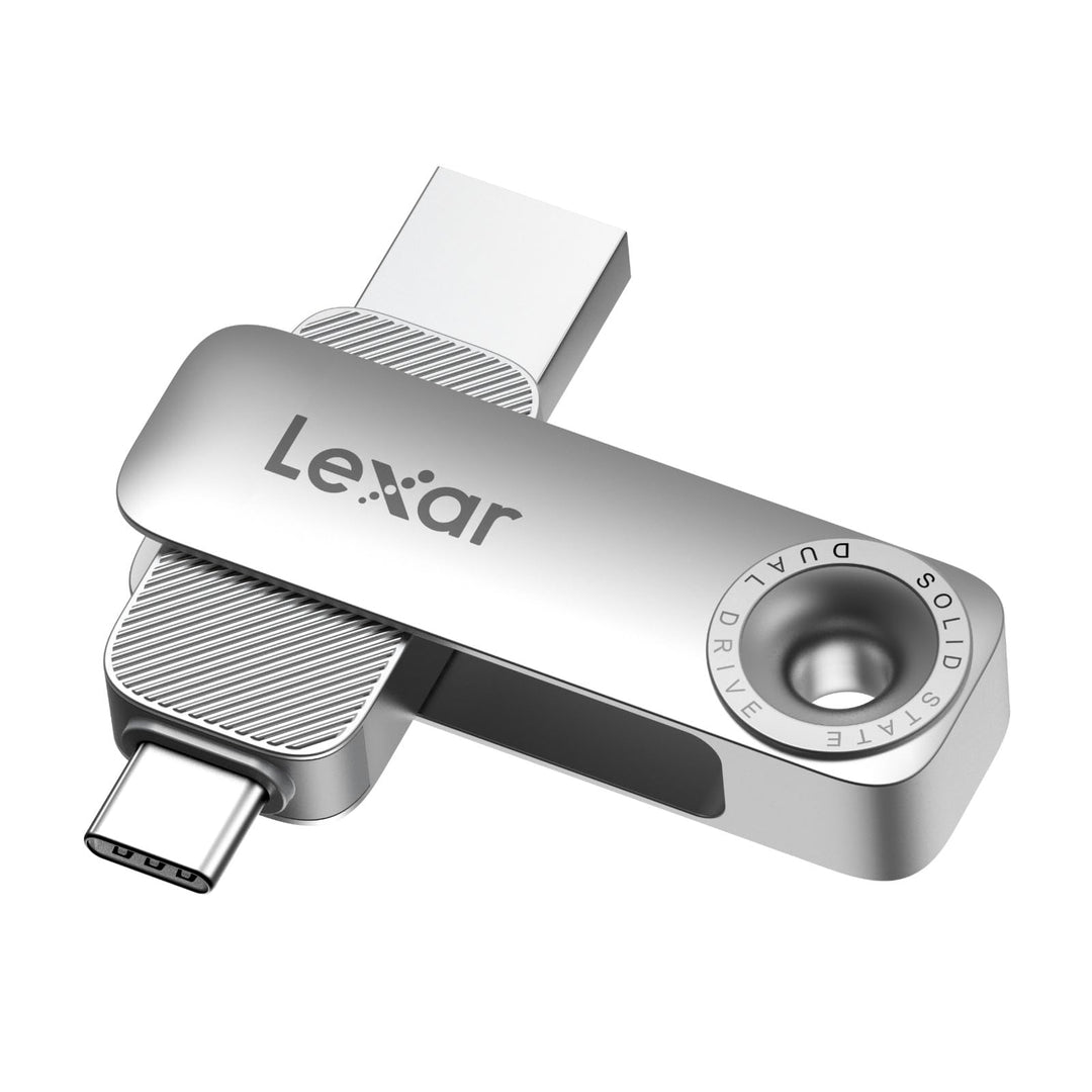 USB-Stick 256 GB Dual USB-C/A bis 400 MB/s Metallgehäuse