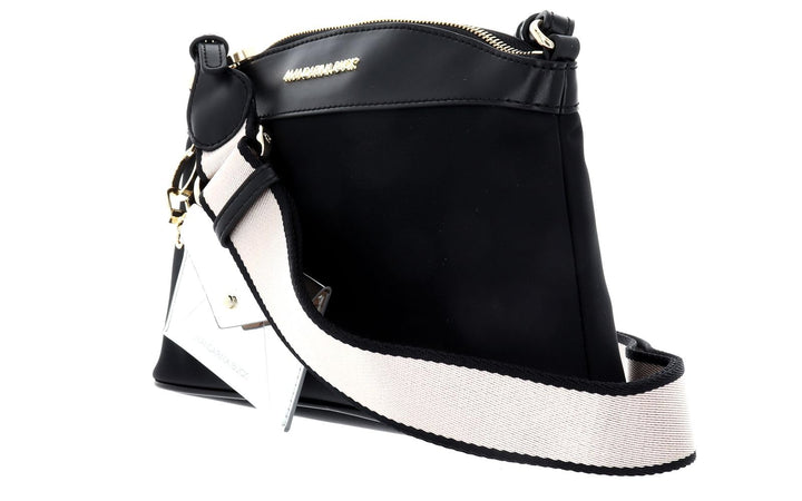 Crossbody Tasche Nylon mit Kunstleder-Details 23x16x8 cm Abendtasche - Bild 3