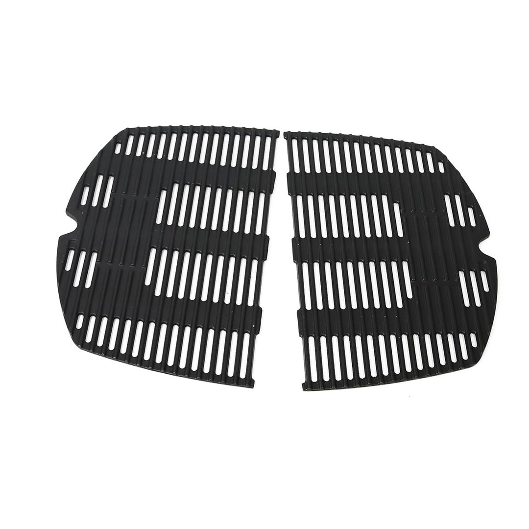 Gusseisen Grillrost für Weber Q300 Q320 Q3000 Q3200 2er-Set