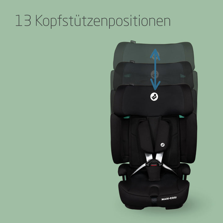 Kindersitz mitwachsend ISOFIX 76–150 cm klappbar mit Reisetasche - Bild 9