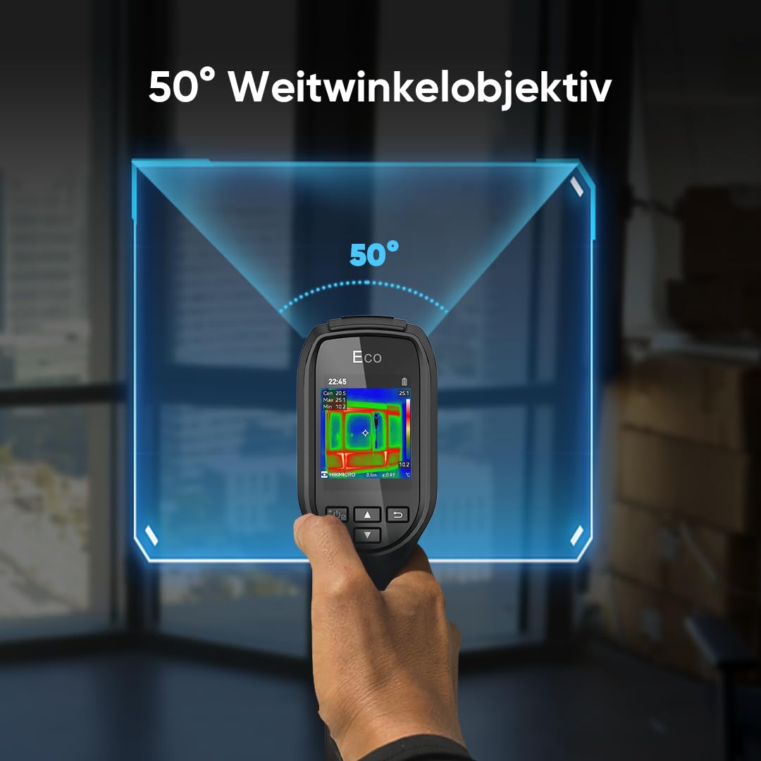 Wärmebildkamera 240x240 SuperIR mit Laserpointer für Hausinspektion - Bild 4