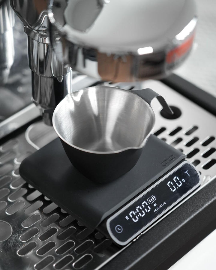 Kaffeewaage mit Timer eloxiertes Aluminium 3100g / 0,1g USB-C - Bild 2