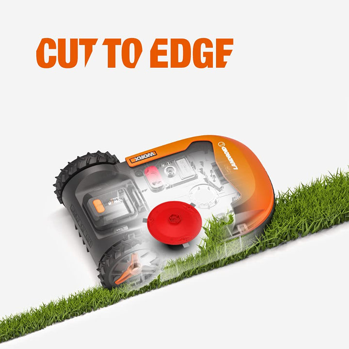 Mähroboter 700 m² WLAN App-Steuerung Cut-to-Edge 20V Akku - Bild 3