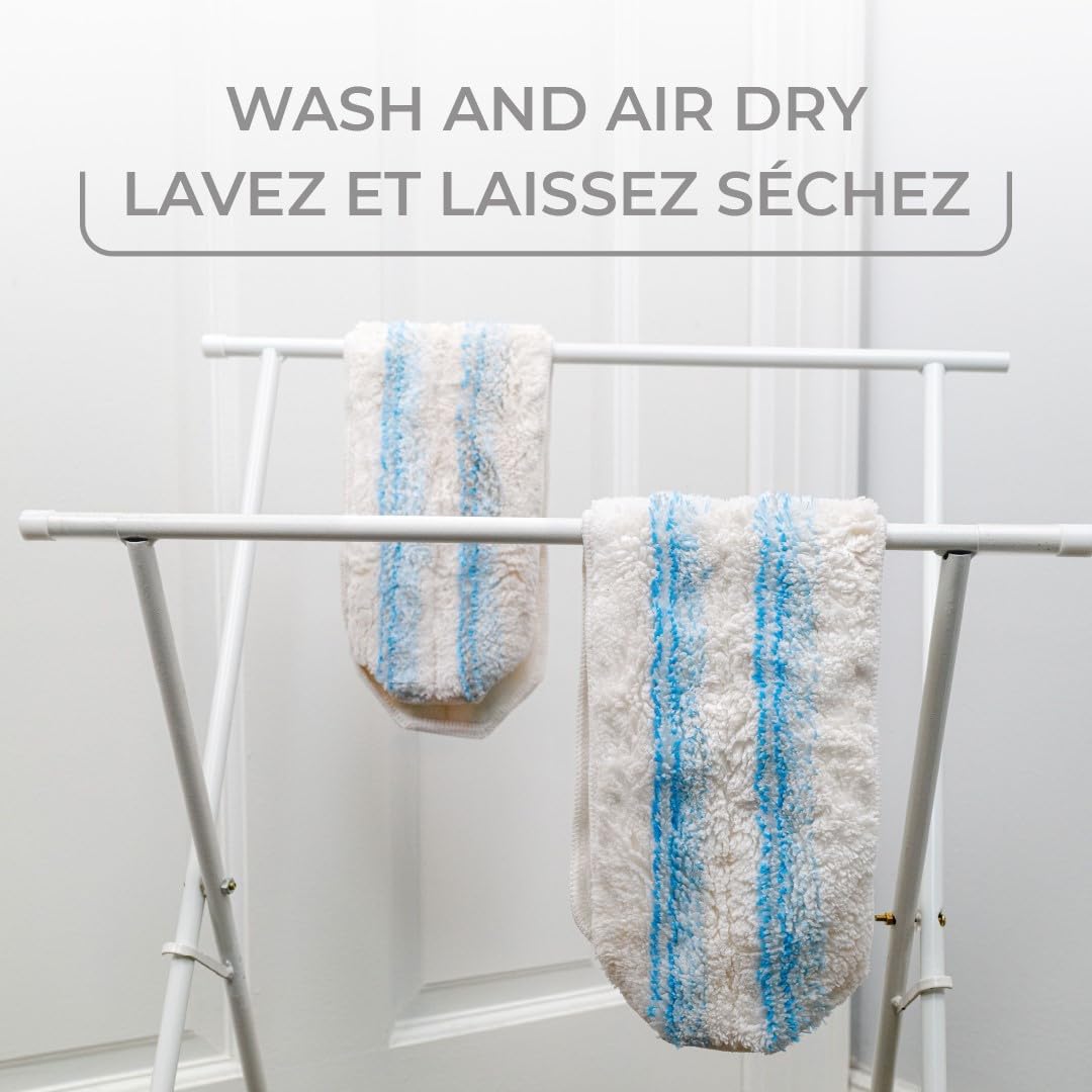 Flachmopp-Set mit Dual-Tank Sauberwasser-Trennung Mikrofaser - Bild 12