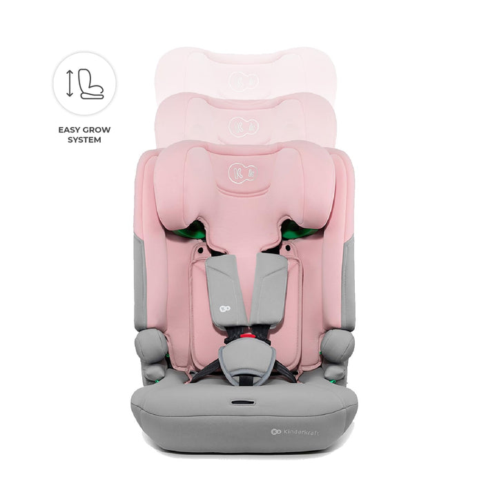 Kindersitz i-Size 76–150 cm vorwärts mit Easy-Grow-System Rosa - Bild 6