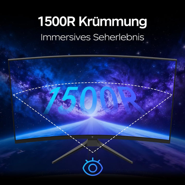 Curved Gaming Monitor 32 Zoll 240Hz VA-Panel FHD 1ms für E-Sport - Bild 3