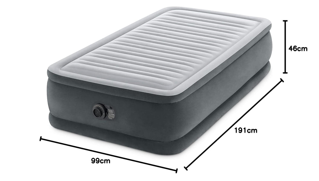 Luftbett Einzeln 99x191x46 cm mit integrierter Pumpe 220-240V - Bild 10