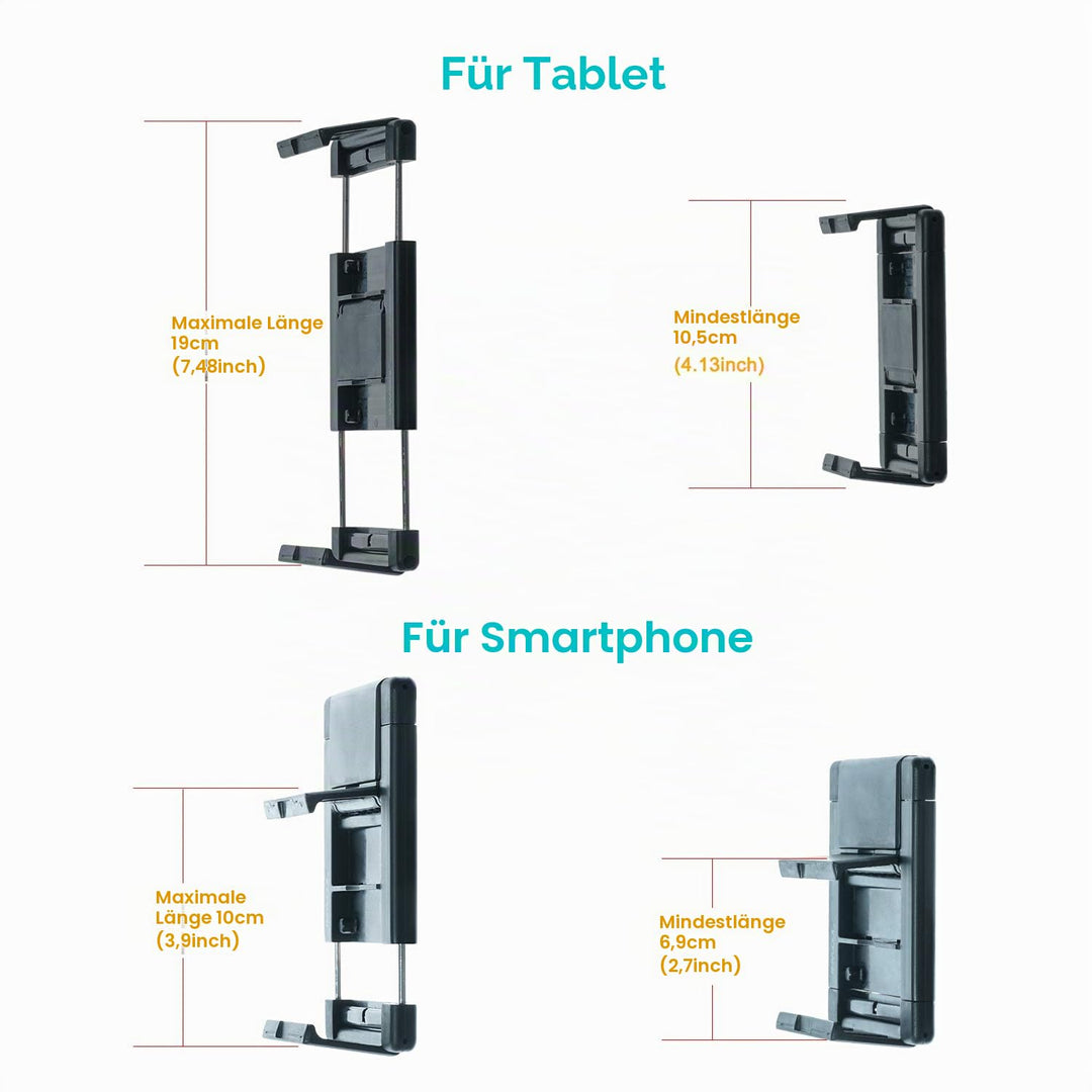 Kopfstützenhalterung Auto für Tablets und Handys 5–10,5 Zoll - Bild 7