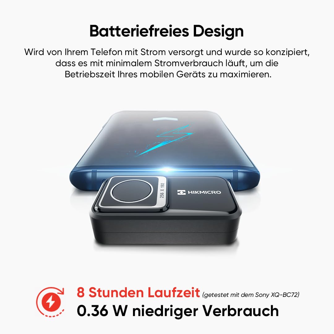 Wärmebildkamera Android Smartphone 256x192 IR 25Hz Plug &amp; Play - Bild 4